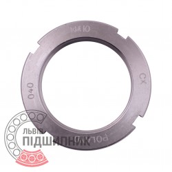 KM10 [CX] Slotted nut - M50 X 1,5