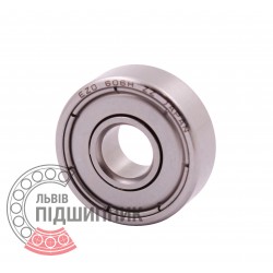 606.H.ZZ [EZO] Deep groove ball bearing - stainless steel