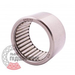 942/40 | HK405032 [CT] Игольчатый роликоподшипник с одним наружным штампованным кольцом