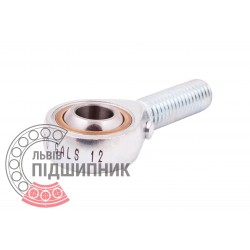 GALS 12 [Fluro] Rod end with radial spherical plain bearing