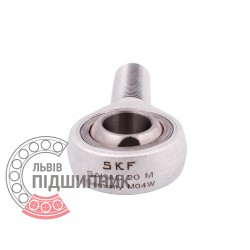 SAKAC 20 M [SKF] Rod end with radial spherical plain bearing
