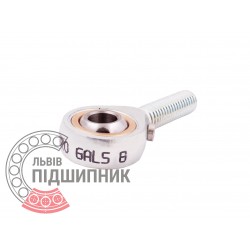 GALS 8 [Fluro] Rod end with radial spherical plain bearing
