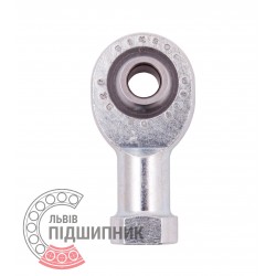 SIKB 6 F [SKF] Rod end with radial spherical plain bearing