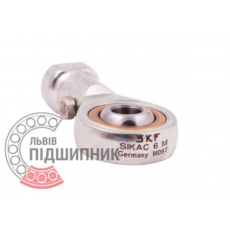 SIKAC 6 M [SKF] Шарнирная головка со сферическим подшипником скольжения