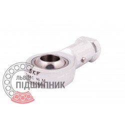 SIKAC 16 M [SKF] Rod end with radial spherical plain bearing