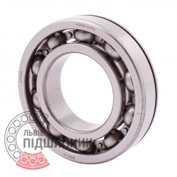 6209 N/P6 [BBC-R Latvia] Open ball bearing with snap ring groove on outer ring