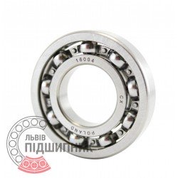 16004 [CX] Deep groove open ball bearing