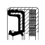 52x75x14,7/8 B1SL [YEI] Oil seal