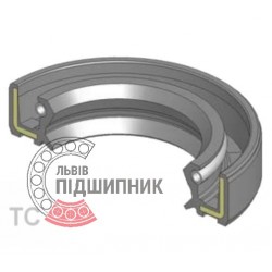 50x80x10 N [KGT] Oil seal for front wheel GAZEL