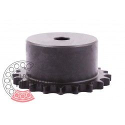 Sprocket Z20 [SKF] for 06B-1 Simplex roller chain, pitch - 9.525mm, with hub for bore fitting