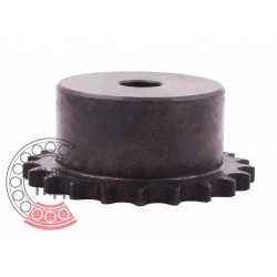 Sprocket Z21 [SKF] for 06B-1 Simplex roller chain, pitch - 9.525mm, with hub for bore fitting