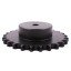 Sprocket Z25 [SKF] for 16B-1 Simplex roller chain, pitch - 25.4mm, with hub for bore fitting
