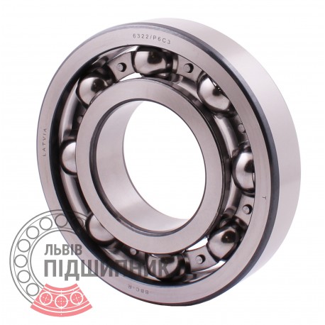 6322 P6/C3 [BBC-R Latvia] Deep groove open ball bearing