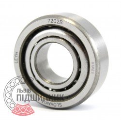 7202B [Kinex] - 46202 - Single row angular contact ball bearing