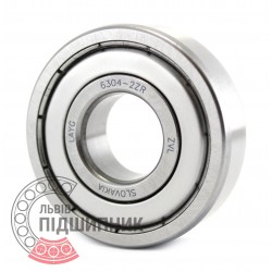 6304-2ZR [ZVL] Deep groove ball bearing