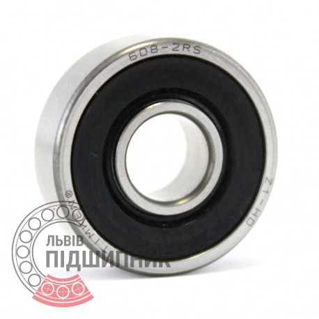 608 2RS [Timken] 239086 Claas, F04010113 suitable for Gaspardo - Deep groove ball bearing