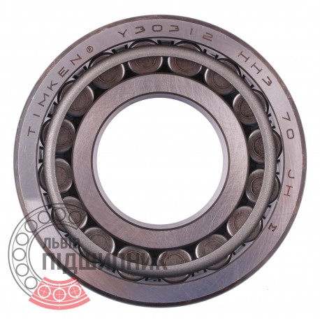F04050027 Gaspardo - 30312 [Timken] Tapered roller bearing
