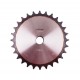 Sprocket Z28 [Dunlop] for 10B-1 Simplex roller chain, pitch - 15.875mm, with hub for bore fitting