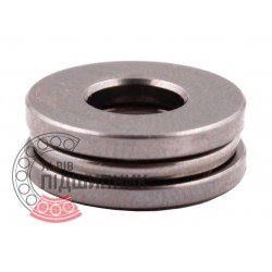 F7-17M [EZO] Miniature thrust ball bearing with raceway