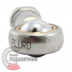 GIRS 6.R [Fluro] Rod end with radial spherical plain bearing