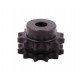 Sprocket Z12 [SKF] for 06B-2 Duplex roller chain, pitch - 9.525mm, with hub for bore fitting