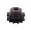 Sprocket Z12 [SKF] for 06B-2 Duplex roller chain, pitch - 9.525mm, with hub for bore fitting