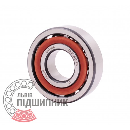 7305 AC/P6 [BBC-R Latvia] - 46305 - Single row angular contact ball bearing