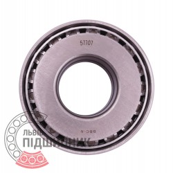 57707 [BBC-R Latvia] Tapered roller bearing for UAZ rear axle