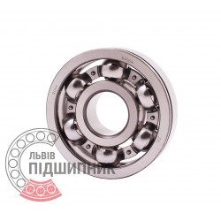 6406N [ZVL] Open ball bearing with snap ring groove on outer ring