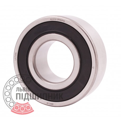 62310 2RS/P6 [BBC-R Latvia] Deep groove sealed ball bearing