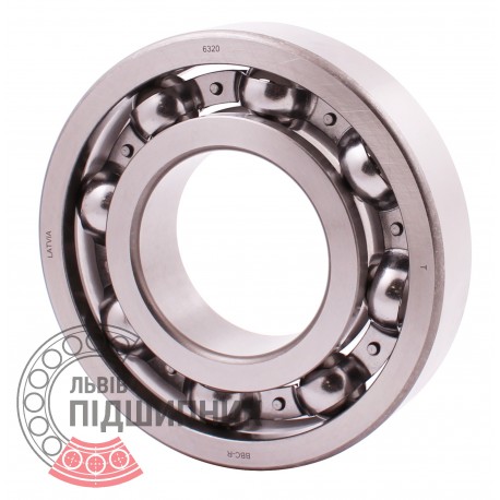 6320 [BBC-R Latvia] Deep groove open ball bearing