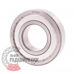 6314 ZZ P6 [BBC-R Latvia] Deep groove sealed ball bearing