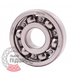 6407 P6 [BBC-R Latvia] Deep groove open ball bearing