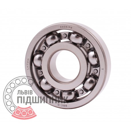 6408 [BBC-R Latvia] Deep groove open ball bearing