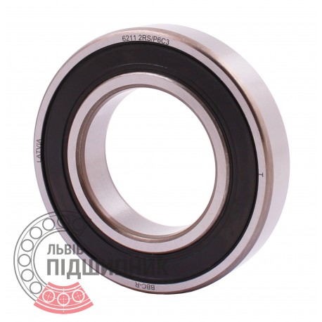 6211 2RS P6/C3 [BBC-R Latvia] Deep groove sealed ball bearing