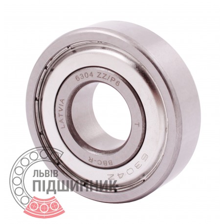 6304 ZZ P6 [BBC-R Latvia] Deep groove sealed ball bearing