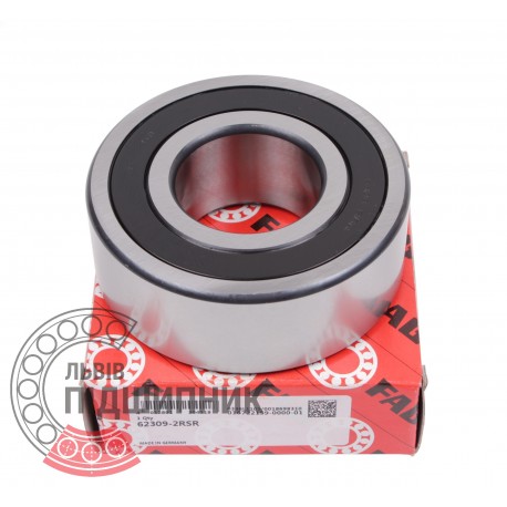 Deep groove ball bearing 62309-2RSR [FAG]