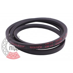 Classic V-belt AH158880 suitable for John Deere [Dunlop Red]