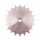 Sprocket Z20 [Sati] for 24B-1 Simplex roller chain, pitch - 38.1mm, with hub for bore fitting