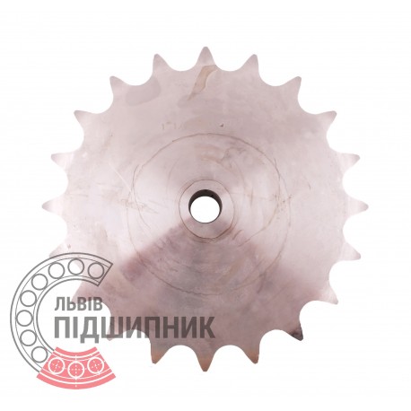 Sprocket Z20 [Sati] for 24B-1 Simplex roller chain, pitch - 38.1mm, with hub for bore fitting