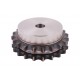 Sprocket Z20 [Dunlop] for 08B-2 Duplex roller chain, pitch - 12.7mm, with hub for bore fitting