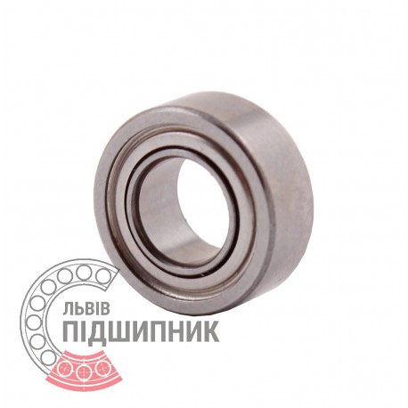 MR95ZZ [ZEN] Miniature deep groove open ball bearing. Special metric series.