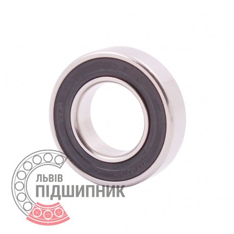 63801.H.2RS [EZO] Deep groove ball bearing - stainless steel