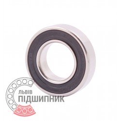 63802.H.2RS [EZO] Deep groove ball bearing - stainless steel