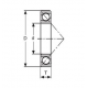 71804 TN [EZO] Single row angular contact ball bearing