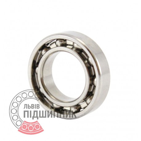 S-MR 117 [EZO] Miniature deep groove open ball bearing. Special metric series.