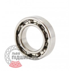 S-MR 106 [EZO] Miniature deep groove open ball bearing. Special metric series.