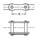 Roller chain connecting link 08B-1 [SKF]