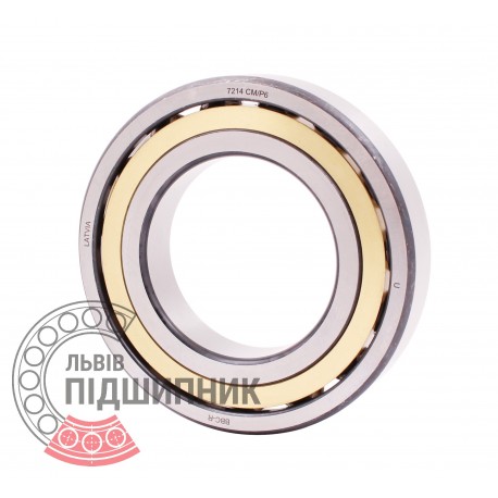 7214 CM/P6 [BBC-R Latvia] - 36214 - Single row angular contact ball bearing