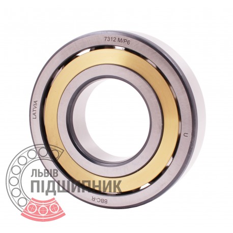 7312 ACM/P6 [BBC-R Latvia] - 46312 - Single row angular contact ball bearing